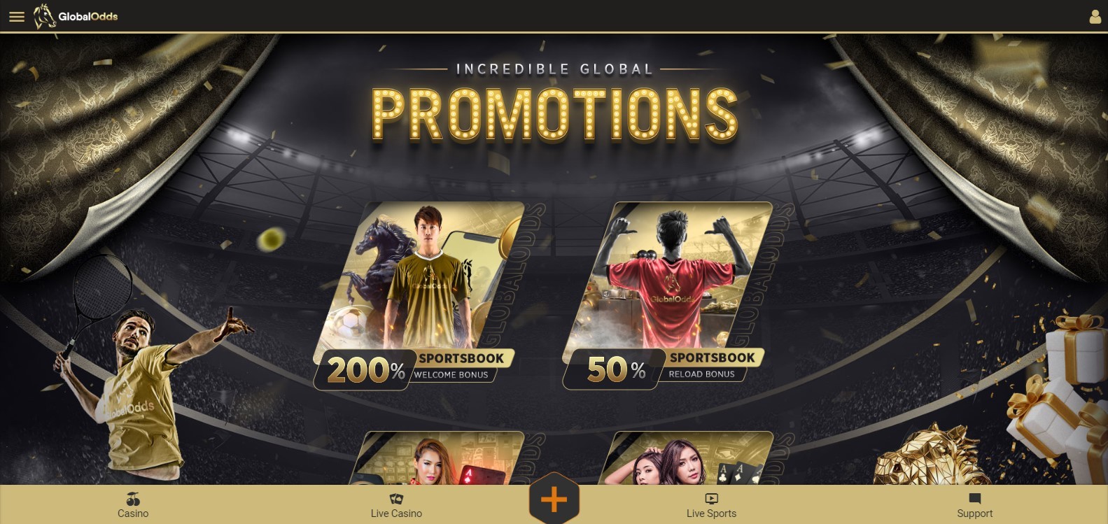 globalodds bonuses